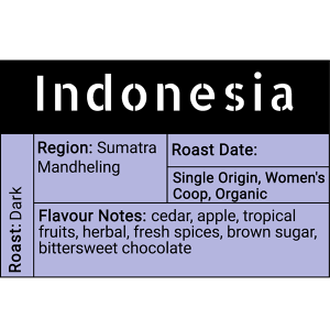 Indonesia (Sumatra Mandheling) Coffee