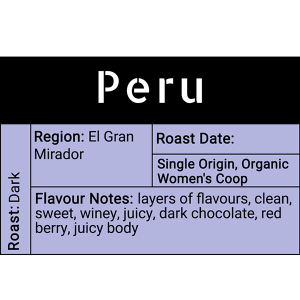 Peru (El Gran Mirador) Coffee